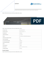 Specificatiion of C2960X-24TS-L