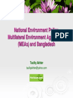 Environment Policy MEAs and Bangladesh