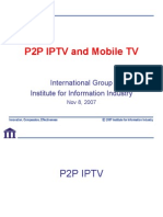 P2P and Mobile TV 11052007