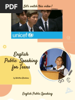 English Public Speaking For Teens