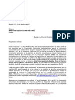 Derechos Pecuniarios 2021 Aclaracion 20 Feb 2021