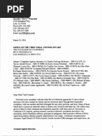 03-23-2016 - California State Bar - Complaint Against Attorneys