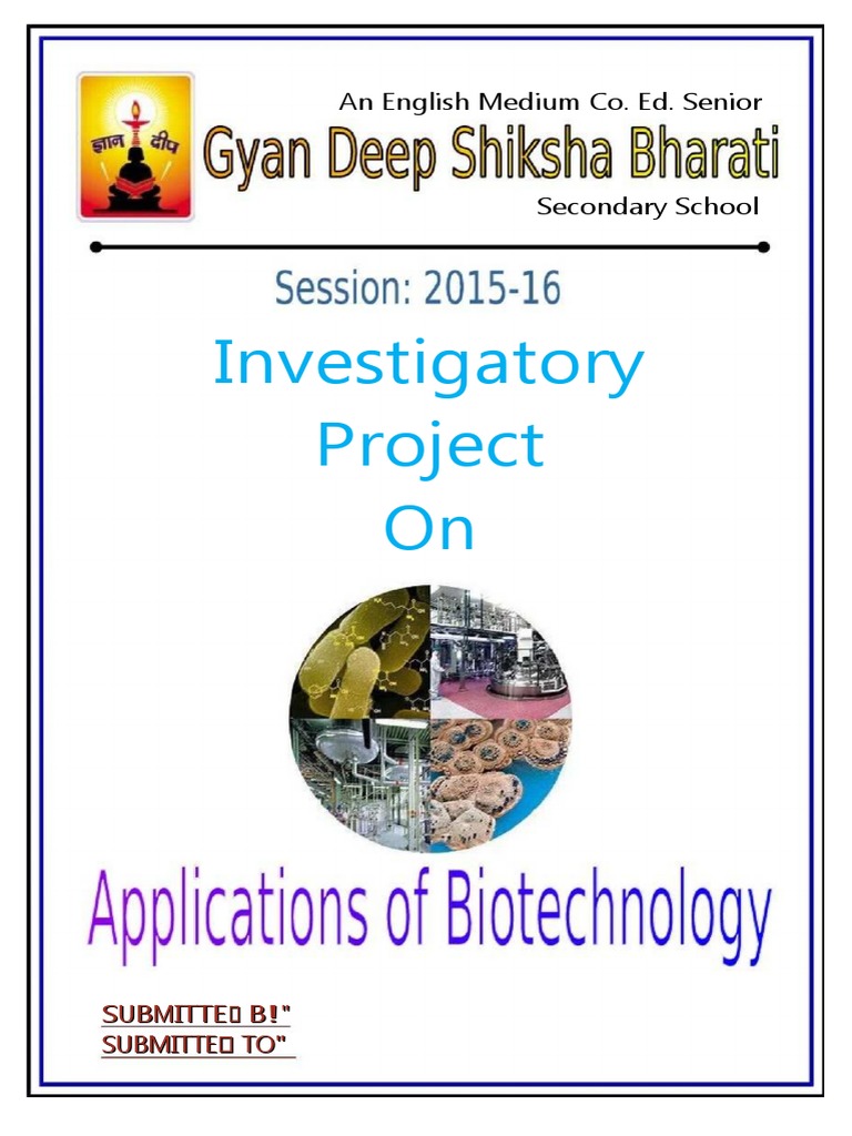 Applications of Biotechnology in Agriculture | PDF | Biotechnology ...