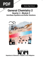 General Chemistry 2: Quarter 4 - Module 2