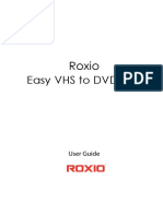 Roxio: Easy VHS To DVD Plus