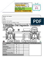 6° Examen Grado Segundo Trimestre