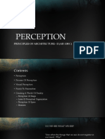 Perception: Principles of Architecture - Ii (Ar-108 C)