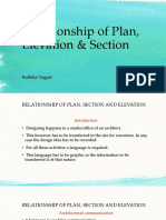 LECTURE 9 Relationship of Plan Elevation and Section