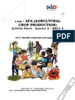 Tle - Afa (Agrcltural Crop Production) : Activity Sheet - Quarter 2 - Melc 4