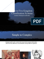 Variety of Life - Two To Five Kingdom Classification Systems