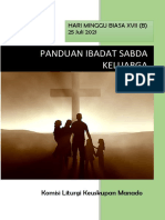 Panduan Ibadat Keluarga@di Masa Pandemi 2021