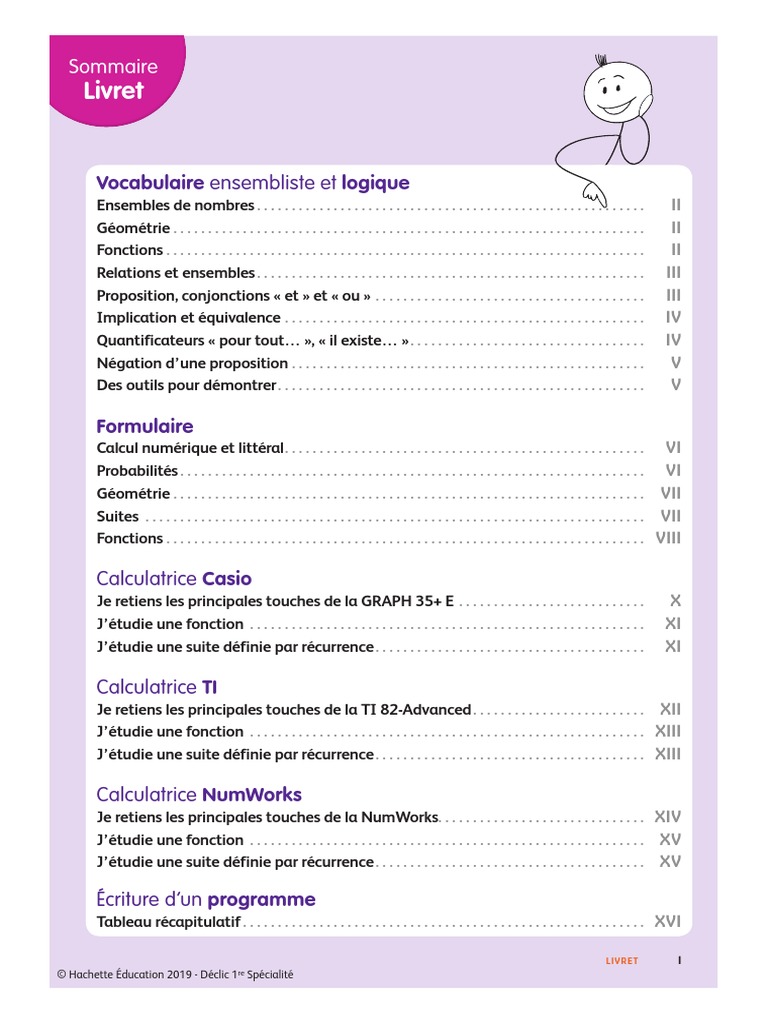 Déclic Maths 1ere Spécialité Corrigé Pdf
