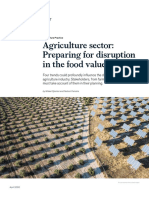 McKinsey - Agriculture Sector Preparing For Disruption in The Food Value Chain
