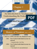 An Introduction To Taxation and Understanding The Federal Tax Law