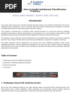 Imbalanced Data: How To Handle Imbalanced Classification Problems