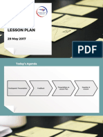 Vicon 3 - Lesson Plan