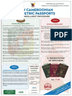 Online enrollment guide for Cameroon passport application