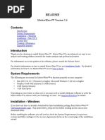 Readme: Motivewave™ Version 5.4