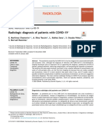 Radiologic Diagnosis of Patients With COVID-19: Serie: Radiology AND COVID-19