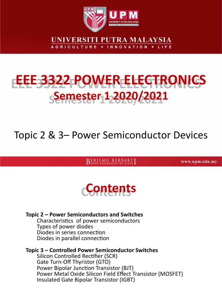 Power Semiconductor Devices Guide | PDF | Bipolar Junction Transistor ...