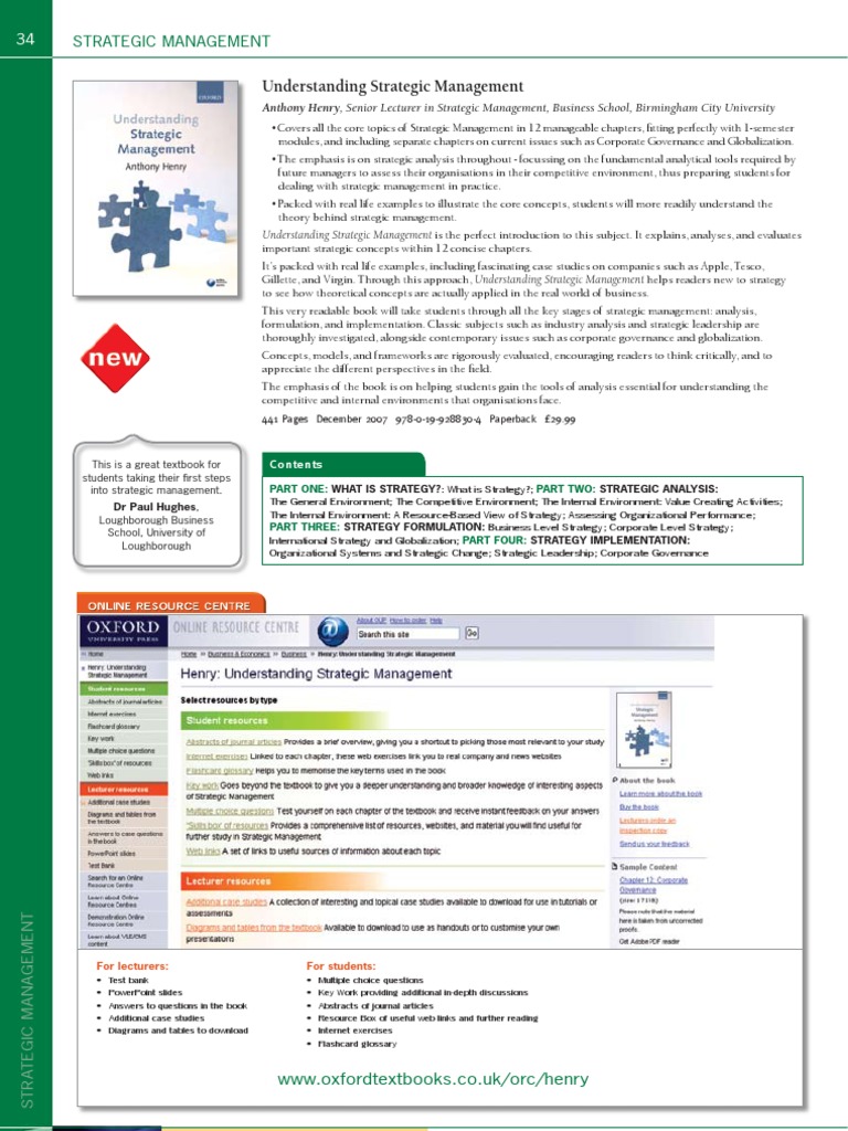 Strategic | PDF | Strategic Leadership | Strategic Management