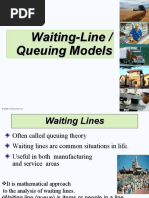 Waiting-Line / Queuing Models