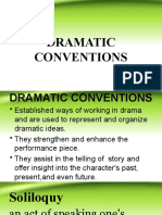 Dramatic Conventions