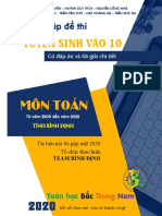 Đề tuyển sinh môn toán vào 10 từ năm 2000-2019 tỉnh Bình Định