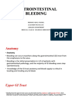 Gastro Intestinal Bleeding DR - muayAD ABASS
