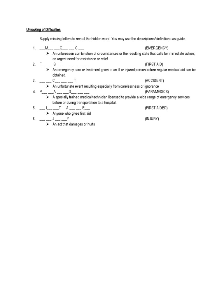 Cot 3 PDF First Aid Clinical Medicine