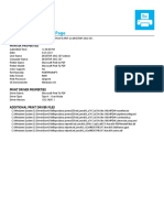 Microsoft Print To PDF Test Page Properties