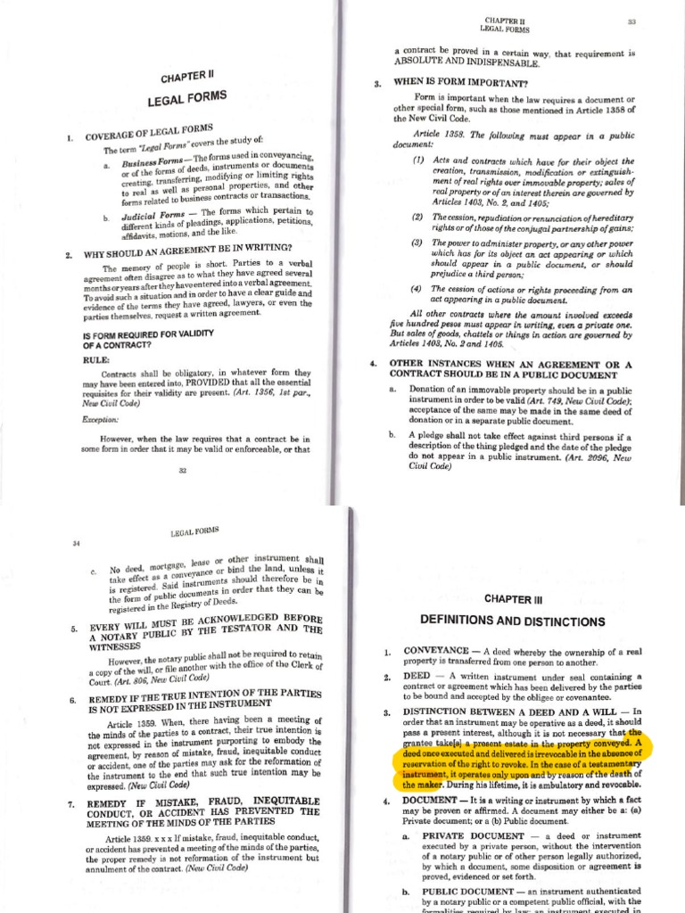 Legal Forms Suarez Chapter 2 10 PDF