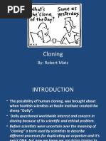Download Cloning PowerPoint by Robert Matz SN51931569 doc pdf