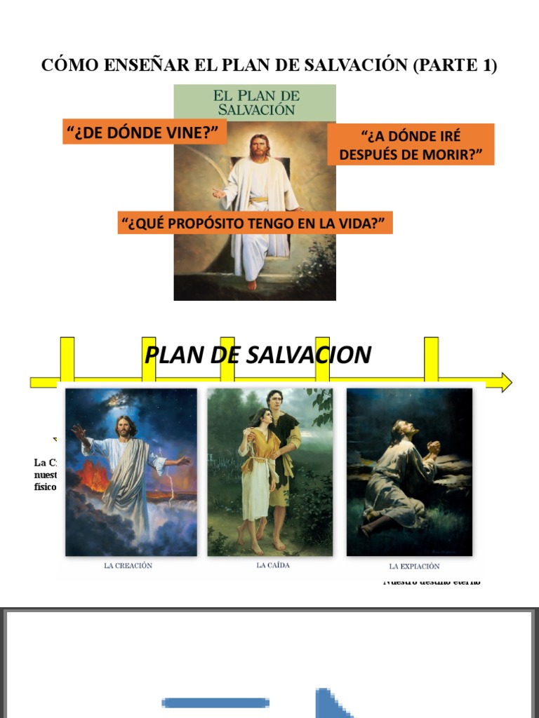 Enseñando el Plan de Salvación SUD | PDF | Salvación | Adán y Eva