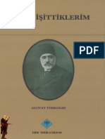 Ali Fuat Türkgeldi - Görüp İşittiklerim