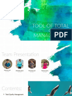 Tool of Total Quality Management