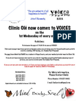 Clinic Ole at Voices
