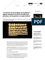 Actualidad Rt Com Actualidad 398783 Ciencia Cosecha Incrementar Ajuste Arn