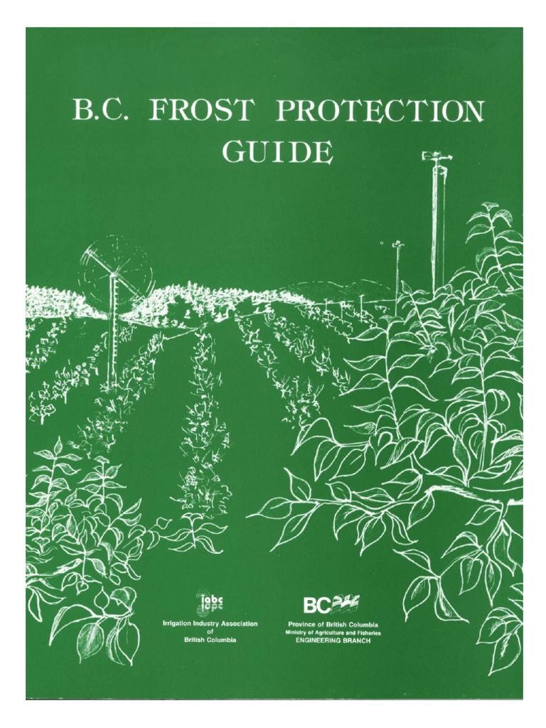 Understanding Frost Occurrence and Methods for Frost Protection in ...