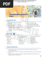 Understanding Research Ethics: Hapter Utline