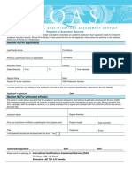 Academic Records Request Form