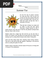 summer-fun-grade-2-comprehension-worksheet