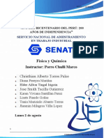 Proyecto Combinación de Resistencias Física Y Química SENATI