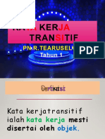 Kata Kerja Transitif