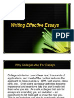 Writing Effective Essays