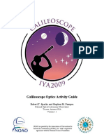 Galileoscope Optics Guide 1.1