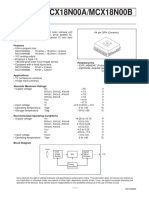 MCX18N00A/MCX18N00B: Micro Unit CCD