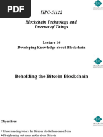 HPC-51122 Blockchain Technology and Internet of Things: Developing Knowledge About Blockchain