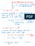 Relation Between Voltage and Output Speed of A DC Motor-1