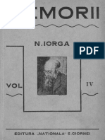 Nicolae Iorga - Memorii. Volumul 4 - Încoronarea Și Boala Regelui